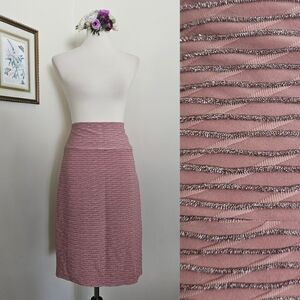 LuLaRoe Elegant Cassie Mauve Pencil Skirt